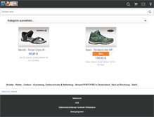 Tablet Screenshot of bouldercity-shop.com